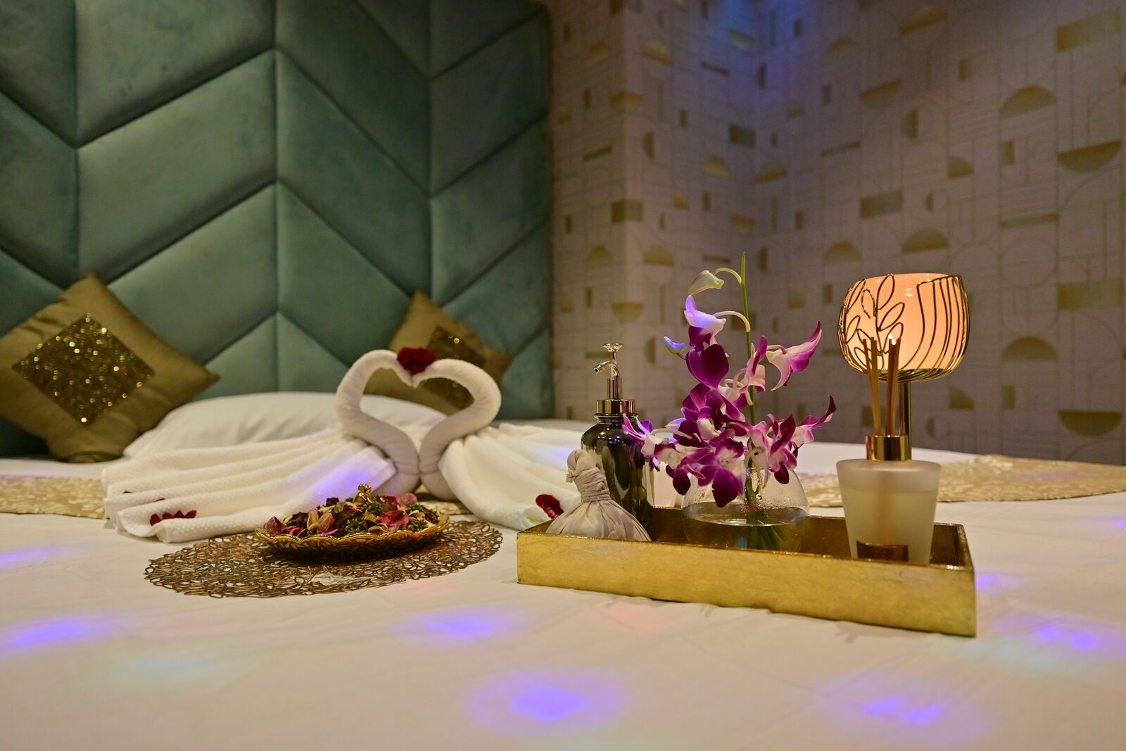 Aura Thai Spa premium suite amenities — Kammanahalli, Bengaluru